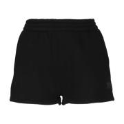 T by Alexander Wang Logo Måla Puff Black, Dam