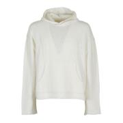 MM6 Maison Margiela Snygg Hoodie för vardagsbruk White, Herr