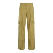 Haikure Cargo Twill Byxor Green, Dam