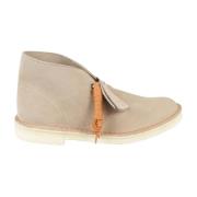 Clarks Klassisk Desert Boot för Män Beige, Herr