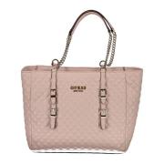 Guess Elegant Chain-Handle Shoulder Bag Pink, Dam
