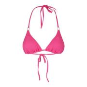 Melissa Odabash Svart Spets Bralette utan Bygel Pink, Dam