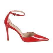 Stuart Weitzman Rem Pump Skor Red, Dam