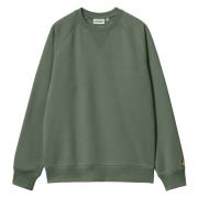 Carhartt Wip Bomull Crew-neck Sweatshirt Green, Herr