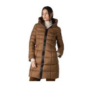 Peuterey Brun Slim Pufferjacka Brown, Dam