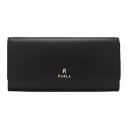 Furla Camelia Continental Plånbok med Kortplatser Black, Dam