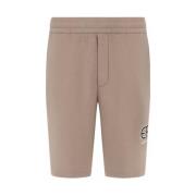 Armani Minimal Jersey Bermuda Beige, Herr