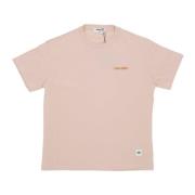 CAT Linear Logo Tee Ivory Streetwear Beige, Herr