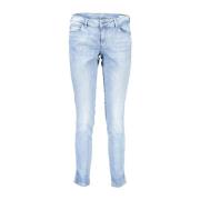 Guess Blå Skinny Bomulls Jeans Blue, Dam