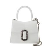 Marc Jacobs Laeder handvskor White, Dam