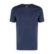 Ralph Lauren Marin Heather Vår Tee Blue, Herr