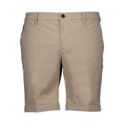 Alberto Beige Bermuda Shorts Beige, Herr