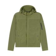 Paul & Shark Nylon Crinkle Windbreaker Jacka Green, Herr