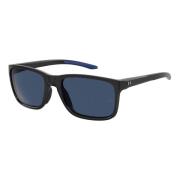 Under Armour Black/Blue Cat Sunglasses Black, Herr