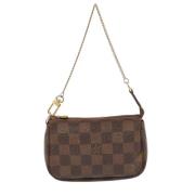 Louis Vuitton Vintage Pre-owned Canvas kuvertvskor Brown, Dam