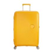 American Tourister Soundbox Trolley Resväska Yellow, Unisex