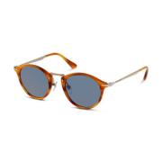 Persol Elegant solglasögon med metall accenter Brown, Unisex