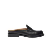 Scarosso Flat Sandals Black, Dam