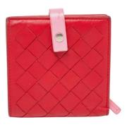 Bottega Veneta Vintage Pre-owned Laeder plnbcker Red, Dam