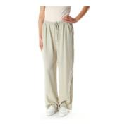 Bella Dahl Wide Trousers Green, Dam