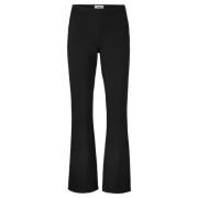 Modström Straight Trousers Black, Dam