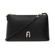 Furla Axelväska Diamante Black, Dam