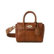 Mulberry Brun Mini Bayswater Väskor Brown, Dam