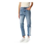 Replay Cropped Jeans Blue, Dam