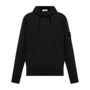 Stone Island Hoodie Black, Herr