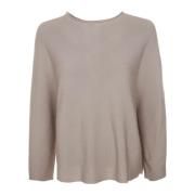 Drykorn Round-neck Knitwear Beige, Dam