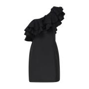 Mariuccia Milano Svart Elegant Klänning Black, Dam