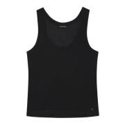 Anine Bing Svart Tank Top Bing Brine Black, Dam