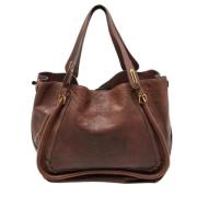 Chloé Pre-owned Pre-owned Laeder handvskor Brown, Dam