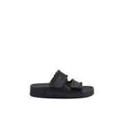 ATP Atelier Svarta Furlo Stitch Sandaler Black, Dam