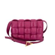 Bottega Veneta Vintage Pre-owned Laeder handvskor Purple, Dam