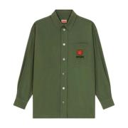 Kenzo Oversize Boke Flower Skjorta Green, Herr