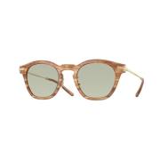 Oliver Peoples Stiliga Solglasögon Beige, Unisex