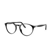 Persol Stiliga Solglasögon med Unik Design Black, Unisex