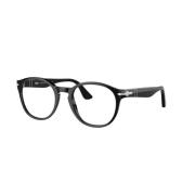 Persol Stiliga högkvalitativa acetat solglasögon Black, Unisex