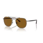 Persol Elegant Metall Solglasögon Gray, Unisex