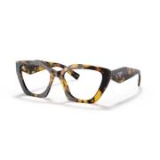 Prada Stiliga Glasögon för Modeentusiaster Brown, Unisex