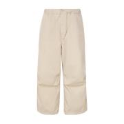 Carhartt Wip Beige Bomullbyxor med Sidofickor Beige, Herr