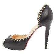 Christian Louboutin Pre-owned Pre-owned Laeder klackskor Black, Dam