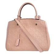 Louis Vuitton Vintage Pre-owned Laeder louis-vuitton-vskor Pink, Dam