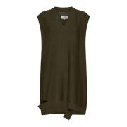 MM6 Maison Margiela Stiliga Klänningar Kollektion Green, Dam