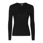 A.p.c. Camille Pullover Sweater Black, Dam