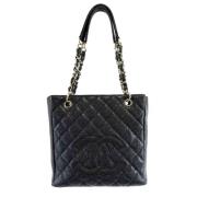 Chanel Vintage Pre-owned Laeder chanel-vskor Black, Dam