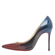 Christian Louboutin Pre-owned Pre-owned Laeder klackskor Gray, Dam