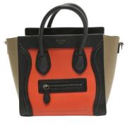 Celine Vintage Pre-owned Laeder totevskor Black, Dam