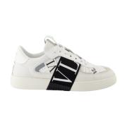 Valentino Garavani Vita Sneakers i Kornigt Läder White, Herr